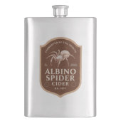 Albino Spider Halloween Party Flacon (Voorkant)