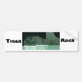 Albino Tiger Bumpersticker (Voorkant)