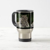 Albino Tiger Commuter Travel Mug Reisbeker (Voorkant links)