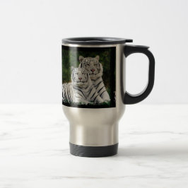 Albino Tiger Commuter Travel Mug Reisbeker