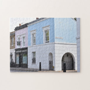 Albion Mews Pastel Houses Islington London England Legpuzzel