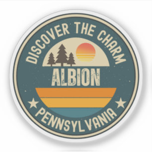 Albion, Pennsylvania Sticker