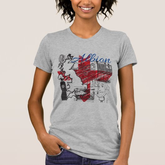 Albion - Voor de liefde van Engeland T-shirt (Voorkant)