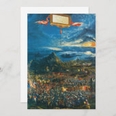 Albrecht Altdorfer - De strijd tegen Alexander at  Kaart (Voorkant / Achterkant)
