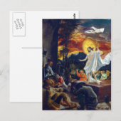 Albrecht Altdorfer The Resurrection of Christus Briefkaart (Voorkant / Achterkant)