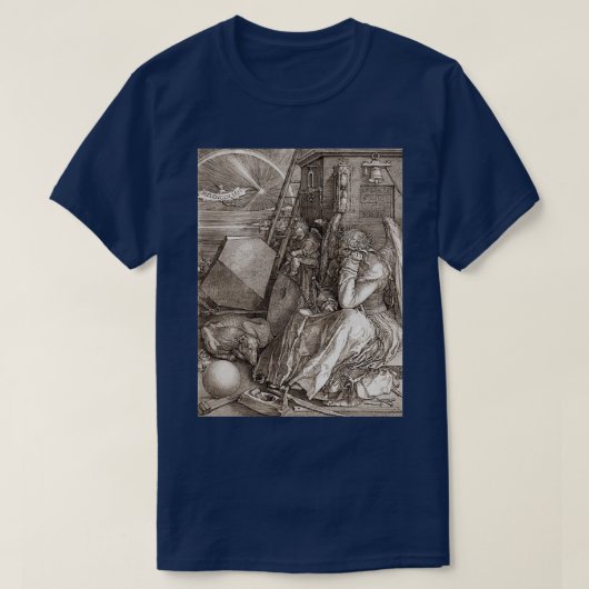 Albrecht Drer quotMelancholiaquot T-shirt (Design voorkant)