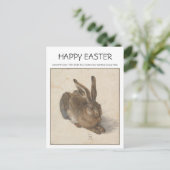 Albrecht Dürer 1502 HARE paasBriefkaart Briefkaart (Staand voorkant)