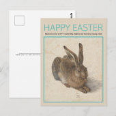 Albrecht Dürer 1502 HARE paasBriefkaart Briefkaart (Voorkant / Achterkant)