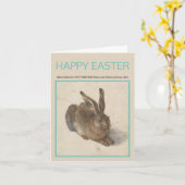 Albrecht Dürer 1502 HARE PaasKaart Kaart (Gele Bloem)