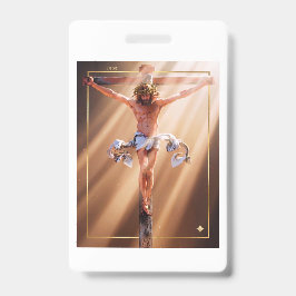 Albrecht Dürer 1505 Christus aan het kruis badge