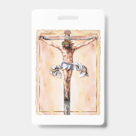 Albrecht Dürer 1505 Christus aan het kruis badge