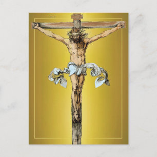 Albrecht Dürer 1505 Christus aan het Kruis Briefka Briefkaart