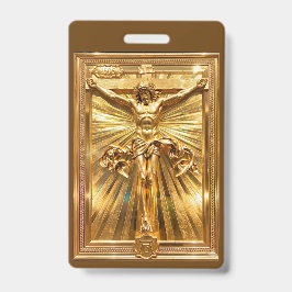Albrecht Dürer 1505 Christus aan het Kruis Puro Go Badge