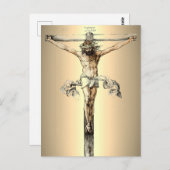 Albrecht Dürer 1505 Christus op het Briefkaart (Voorkant / Achterkant)