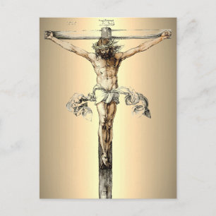 Albrecht Dürer 1505 Christus op het Briefkaart