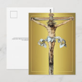 Albrecht Dürer 1505 Christus op het Briefkaart (Voorkant / Achterkant)