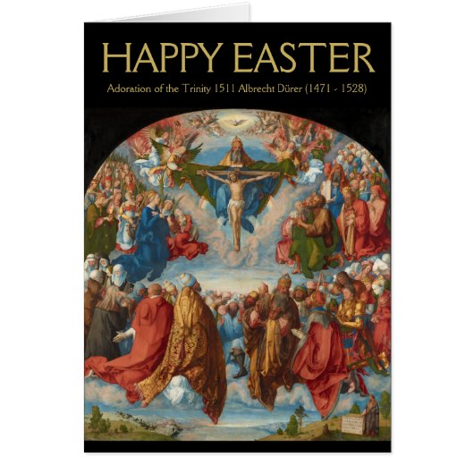 Albrecht Dürer 1511 Adoration of the Trinity (Voorkant)