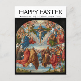 Albrecht Dürer 1511 Adoration of the Trinity Briefkaart