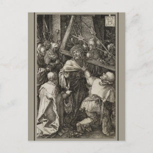 Albrecht Dürer 1512 Christus Bearing the Cross Briefkaart