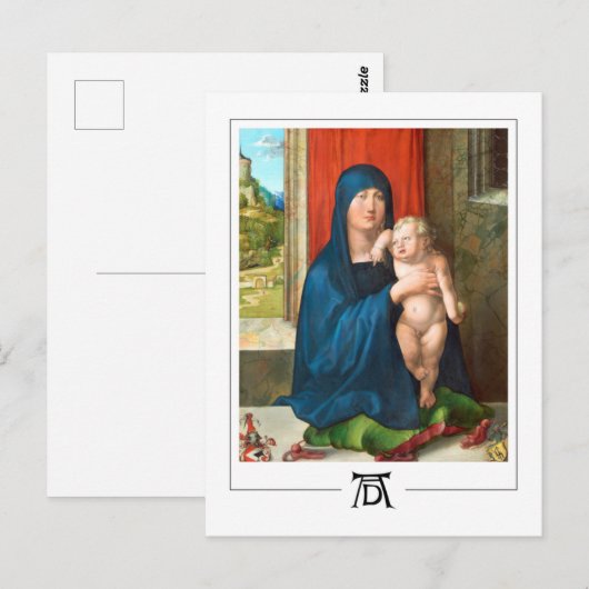 Albrecht Dürer #221 - Kunstmatig Briefkaart (Voorkant / Achterkant)