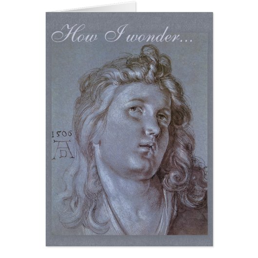 Albrecht Dürer Angel Thoughts CC0371 (Voorkant)