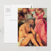 Albrecht Durer - Bouw door zijn vrouw Briefkaart (Voorkant / Achterkant)