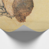 Albrecht Durer De kleine uil beeldende kunst Cadeaupapier (Hoek)