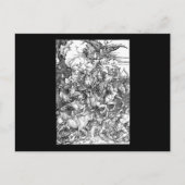 Albrecht Durer De vier paarden van de Apocalypse Briefkaart (Voorkant)