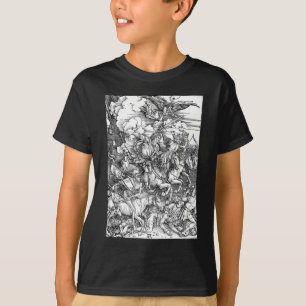 Albrecht Durer De vier paarden van de Apocalypse T-shirt
