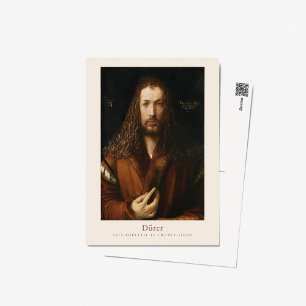 Albrecht Dürer Durer Self portret 1500 Exhibition Briefkaart