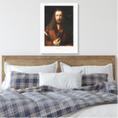 Albrecht Dürer Durer Self portret 1500 Exhibition Canvas Afdruk (Insitu (Slaapkamer))