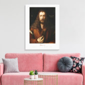 Albrecht Dürer Durer Self portret 1500 Exhibition Canvas Afdruk (Insitu (Woonkamer))