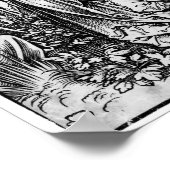 Albrecht Durer Engraving Zee Monster Poster (Hoek)