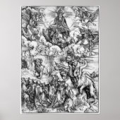 Albrecht Durer Engraving Zee Monster Poster (Voorkant)