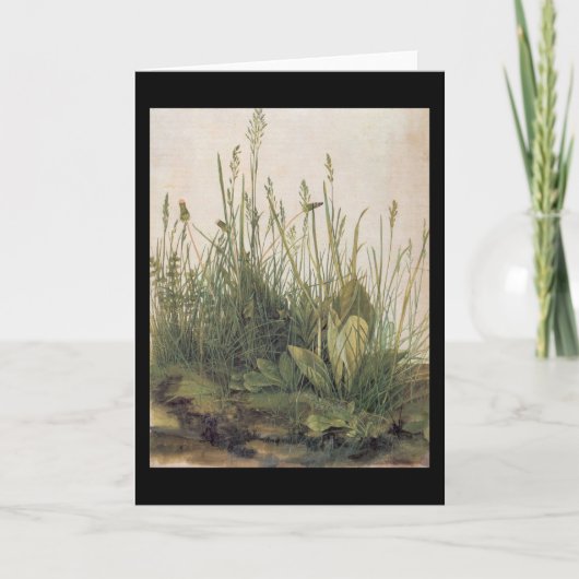 Albrecht Durer Great Piece of Turf Kaart (Voorkant)