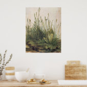 Albrecht Durer Great Piece of Turf Poster (Keuken)