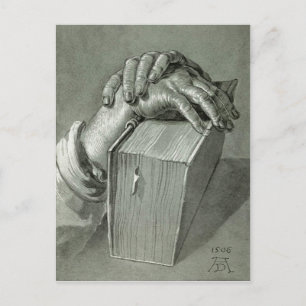 Albrecht Dürer Hand Studie met Bijbel Briefkaart