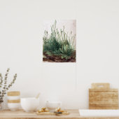 Albrecht Dürer Het grote stuk Turf Poster (Keuken)