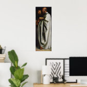 Albrecht Durer Het rechterpaneel van de vier apost Poster (Thuiskantoor)