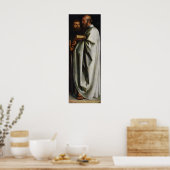 Albrecht Durer Het rechterpaneel van de vier apost Poster (Keuken)
