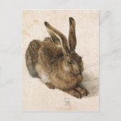 Albrecht Dürer - Junger Hase (Young Hare), 1502 Briefkaart (Voorkant)