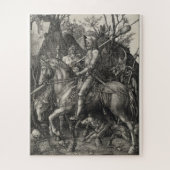 Albrecht Durer - Knight , Death and Devil Legpuzzel (Verticaal)