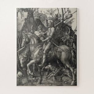 Albrecht Durer - Knight , Death and Devil Legpuzzel