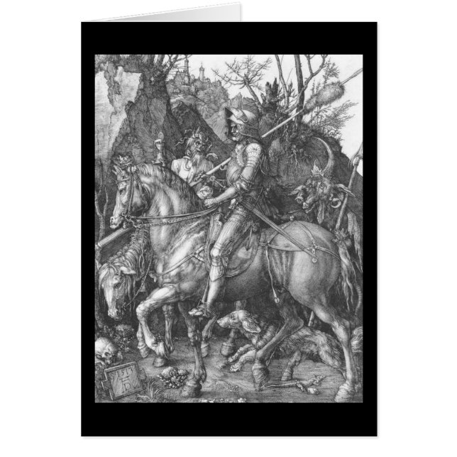Albrecht Durer Knight Death and the Devil (Voorkant)