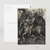 Albrecht Dürer Knight, Death and the Devil Briefkaart (Voorkant / Achterkant)
