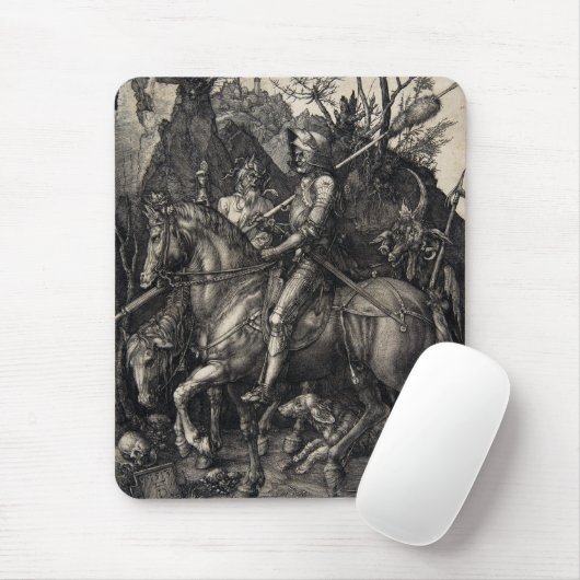 Albrecht Dürer Knight, Death and the Devil Muismat (Met muis)
