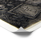 Albrecht Dürer Knight, Death and the Devil Poster (Hoek)