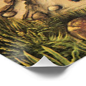 Albrecht Durer - Lot's Escape Perfect Poster (Hoek)