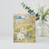 Albrecht Durer - Madonna met de vele dieren Briefkaart (Staand voorkant)