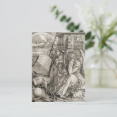 Albrecht Durer - Melancholia Briefkaart (Staand voorkant)